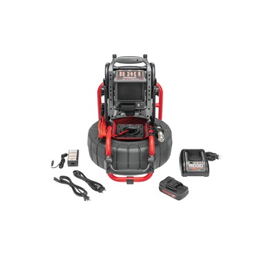 配备 VERSA 镜头系统的 SeeSnake Compact2紧凑型推索轮