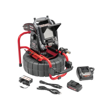 配备 VERSA 镜头系统的 SeeSnake Compact2紧凑型推索轮