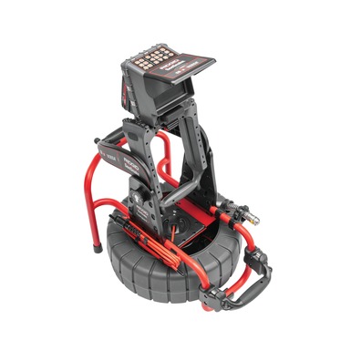 配备 VERSA 镜头系统的 SeeSnake Compact2紧凑型推索轮