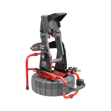 配备 VERSA 镜头系统的 SeeSnake Compact2紧凑型推索轮